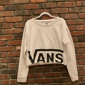 Vans cropped sweatshirt